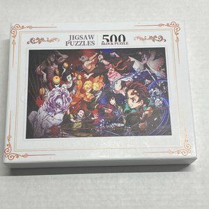 demon slayer 500 block puzzle jigsaw puzzles pre owned